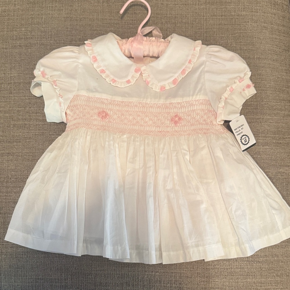 White and Pink Kids Matching Set